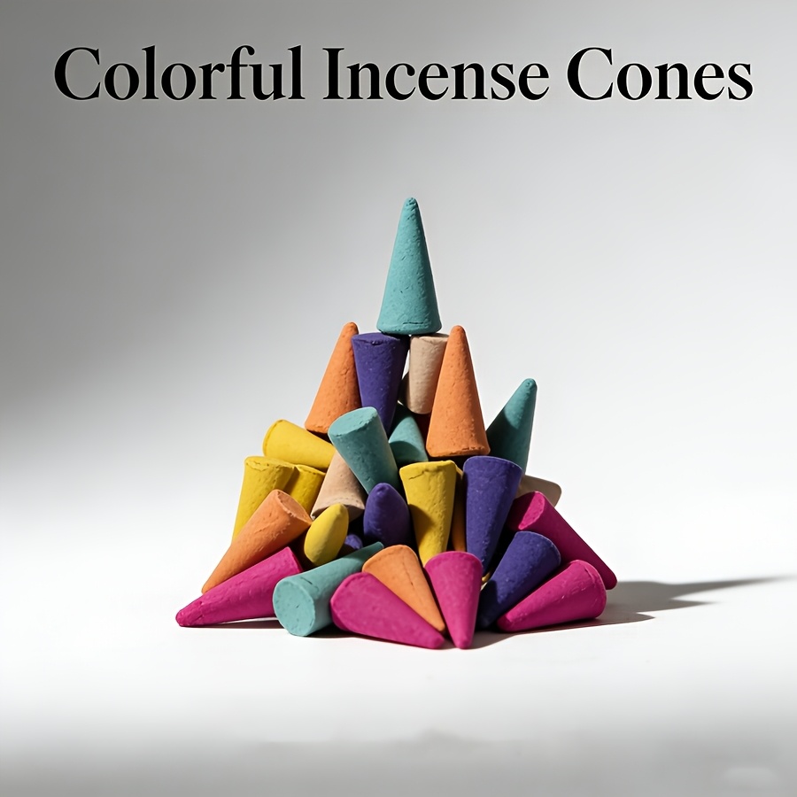 Image of 218pcs Mixed Tower Incense Cones And Incense Pellets, Traditional , Long-lasting Fragrance , Ideal For Home, Office, Yoga, Meditation, And Relaxation