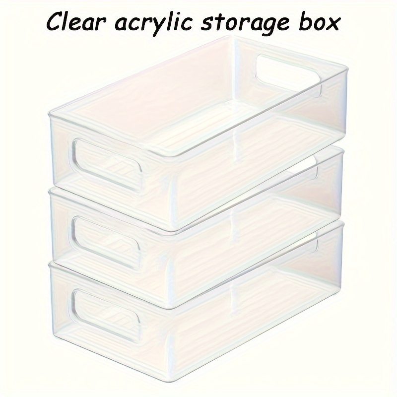 

3- Clear , Stackable Drawers, 10.11 , For Jewelry, , , Diy Supplies, And , Plastic, Universal, Freestanding, <3.2 Feet, Assembled Height <27