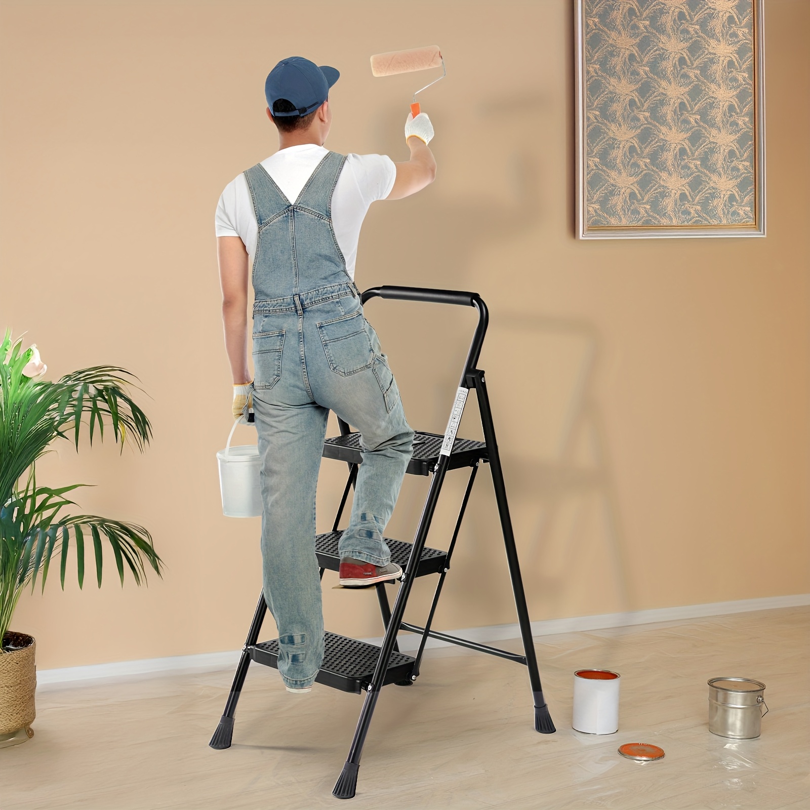 Heavy Duty Folding Step Ladder
