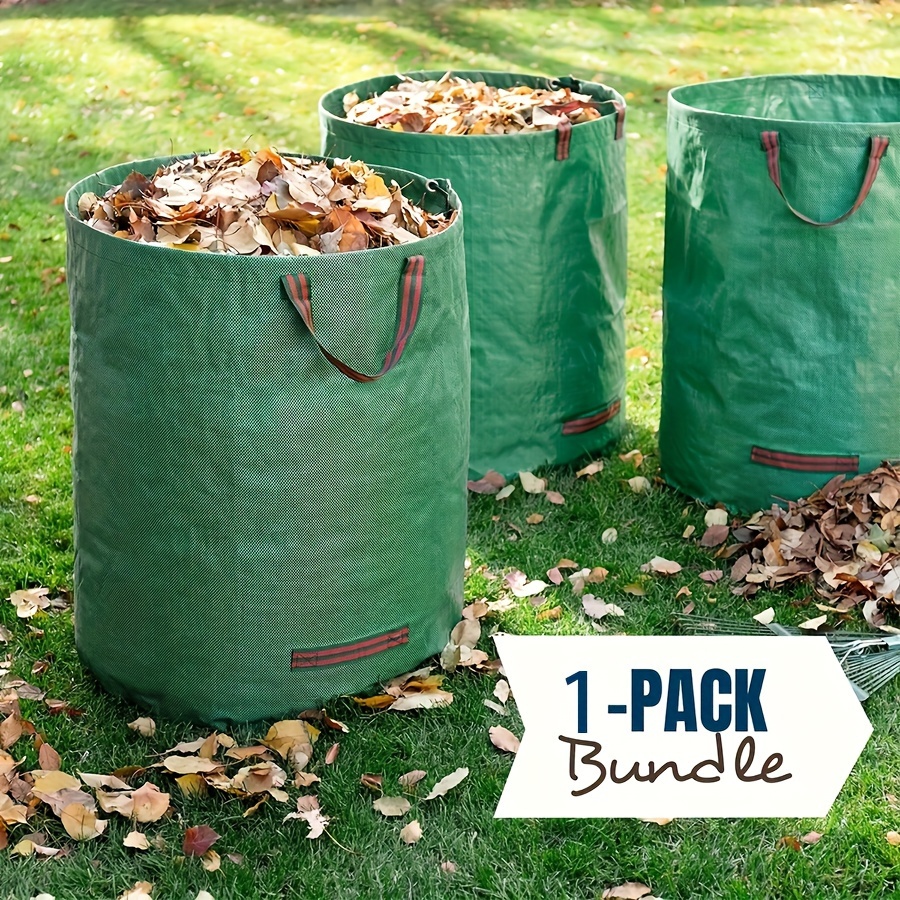 

[top-] - 120l Bag Handles - , Reusable & Bin For Lawn And