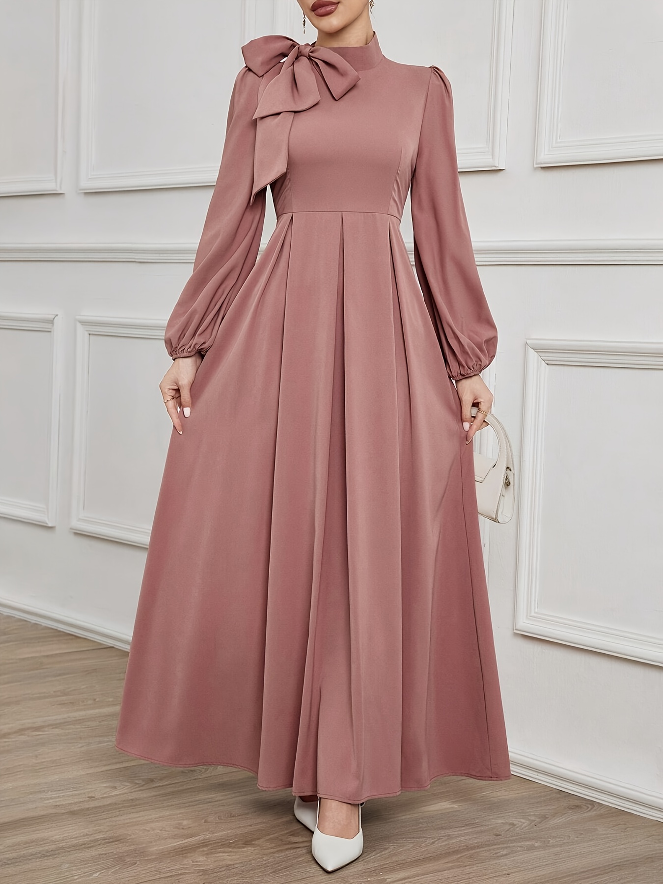 knee length dresses for ladies Aurora Dual Style Detachable Trumpet Midi Dress main image 1