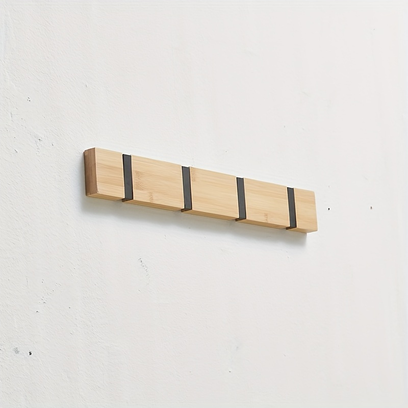 1/2pcs Hole-punch Invisible Hooks For Wall Mounting, Suitable For , Folding Coat And Hat Hooks, For Hanging Clothes In A Stylish