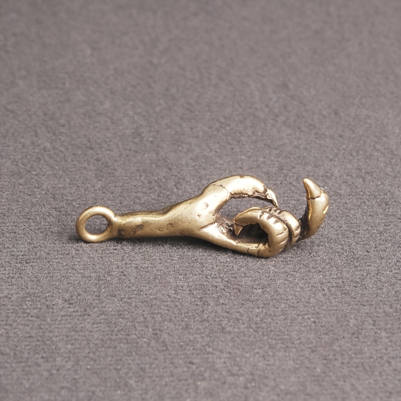 Retro Hand Keychain Pendant Eagle Claw Pendant