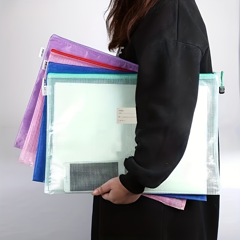 

A3 Document Organizer Bag - & Dividers & - For Test & Storage