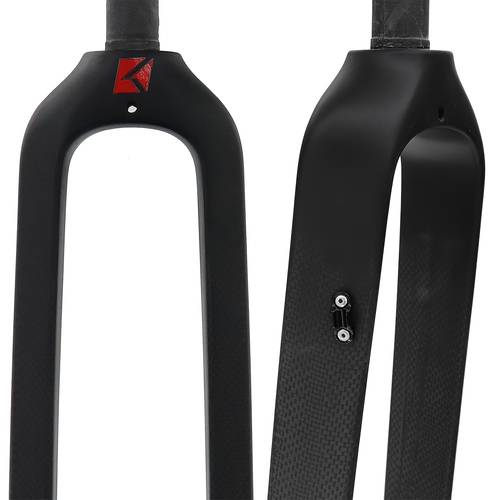 mtb carbon fiber bike front fork 26 27 5 29 rigid bicycle fork straight tube 1 1 8 lightweight bike fork