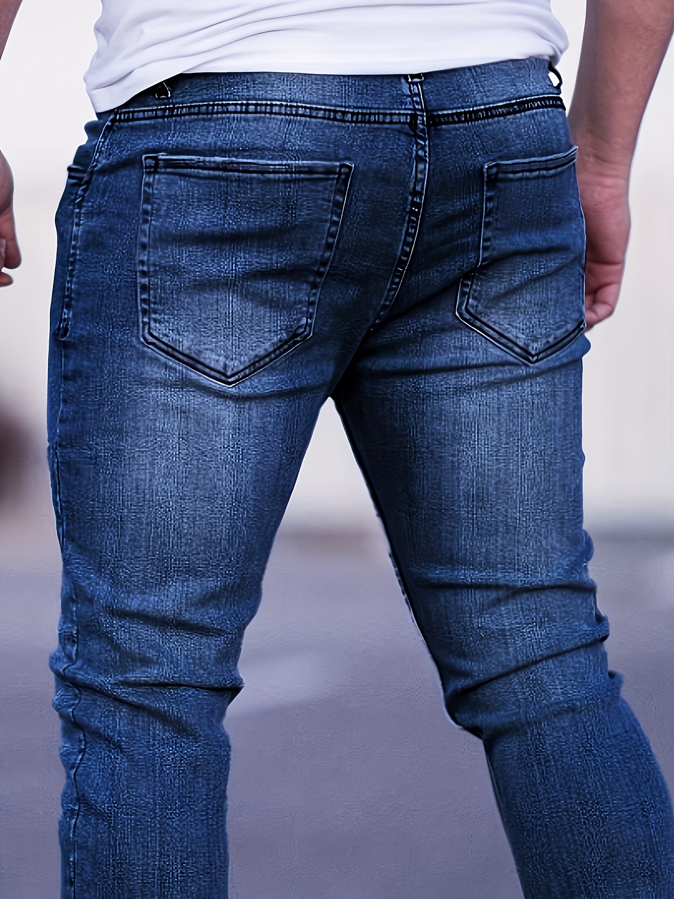 Men's Casual Slim-Fit Stretch Pants