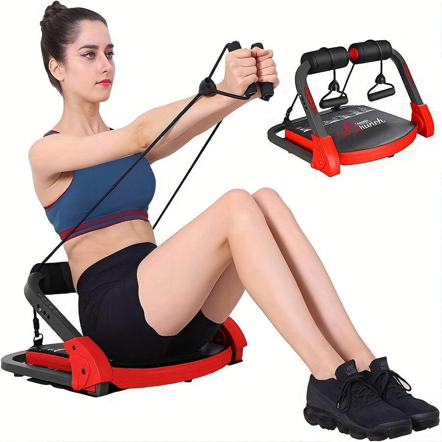 TEMU Machine d'entraînement complet du corps avec bandes de résistance, équipement d'entraînement pour les abdominaux, machine de et équipement de