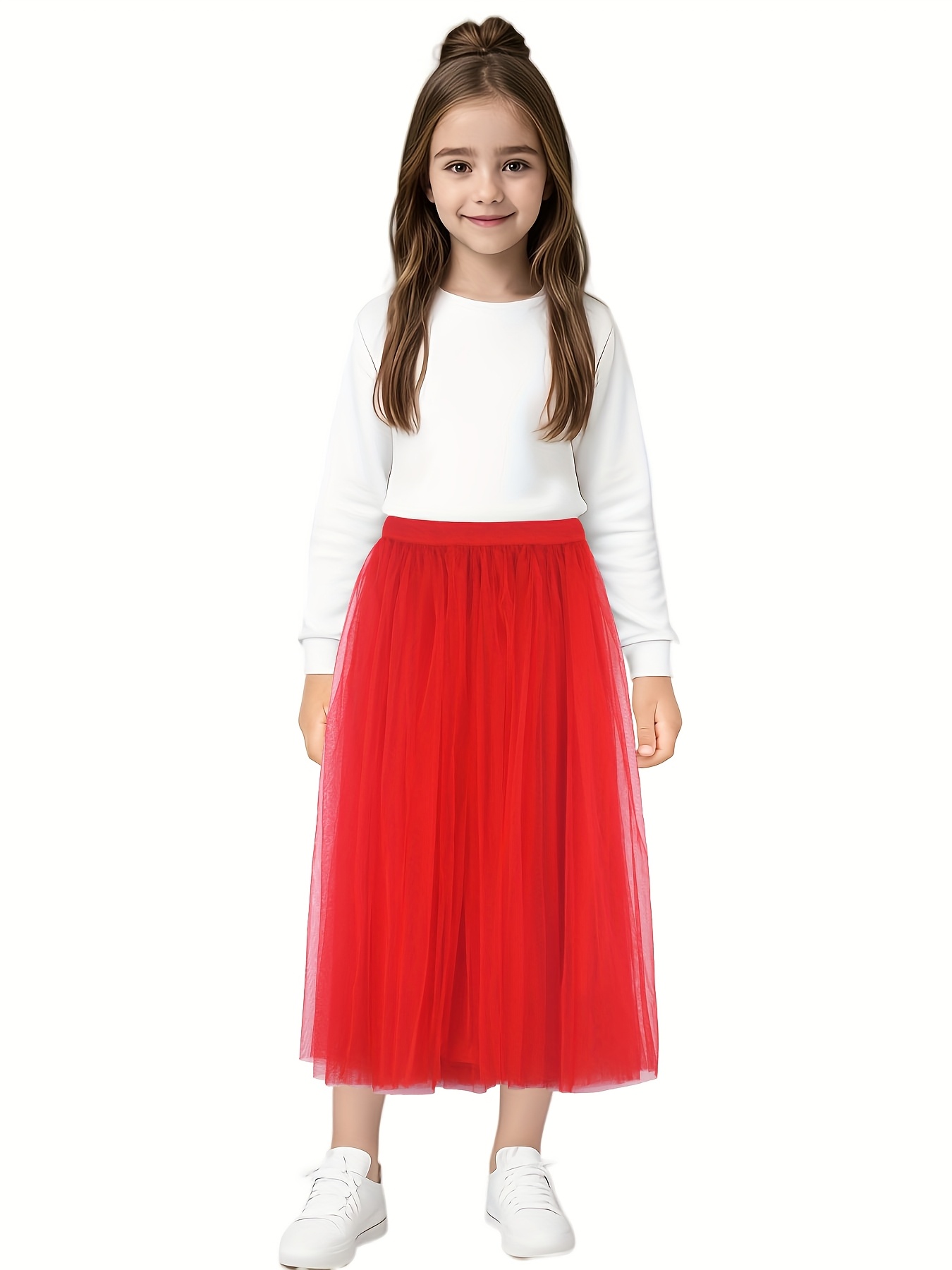 Faldas Largas Modas De Ropas Para NiÃ±as Faldas Largas De Moda