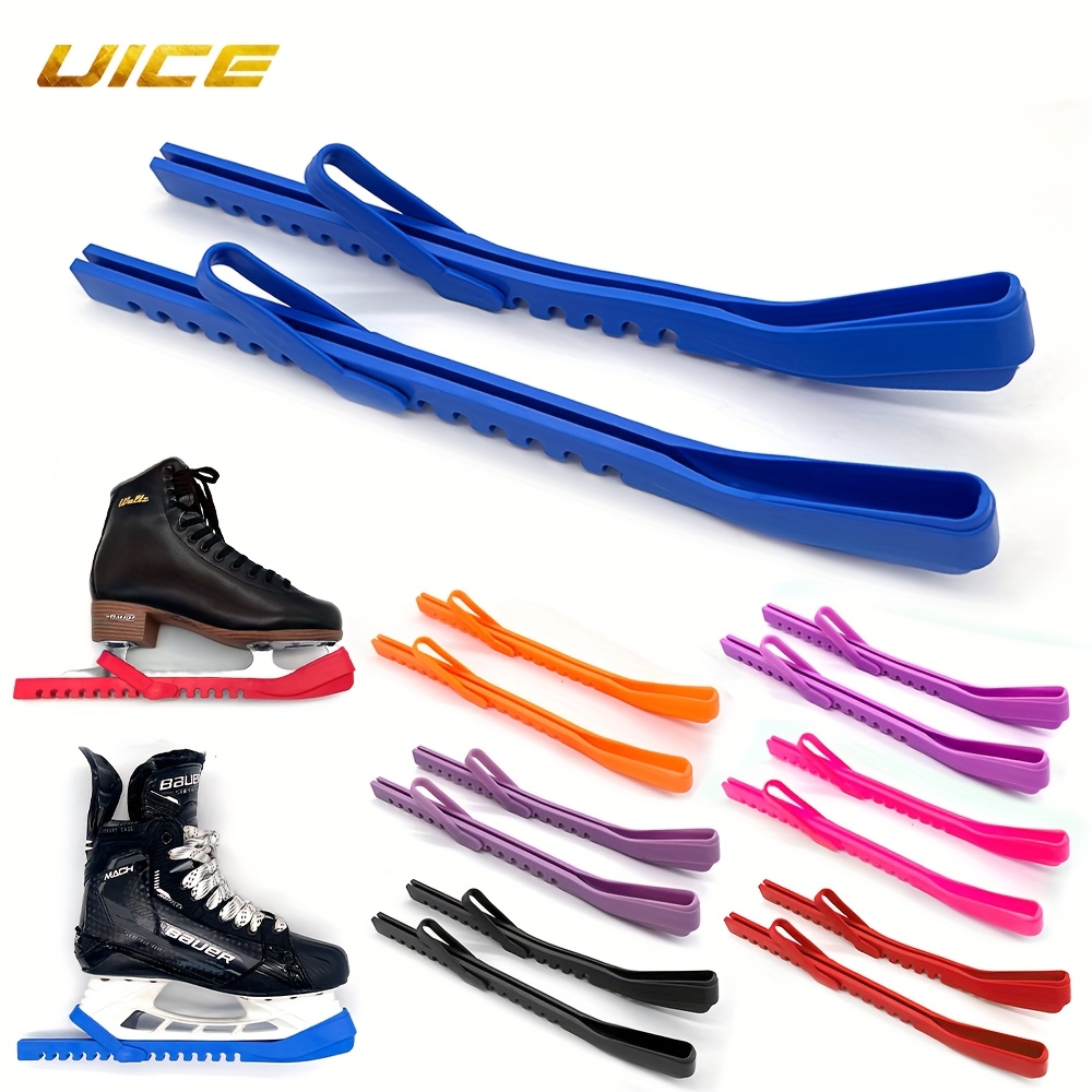 FSWWSF 1 Paire Protege Lame Patin à Glace Protection De Lames RéGlables Pour Le Hockey Sur Glace Protege Lame Patin A Glace Artistiques Patins De