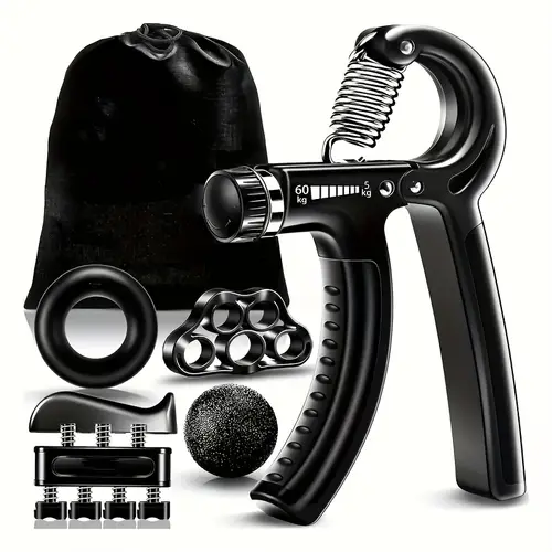 grip 5pcs set adjustable from 10 to 130 with repeat counter athletes musicians wrist strength training anti grip strength training devices