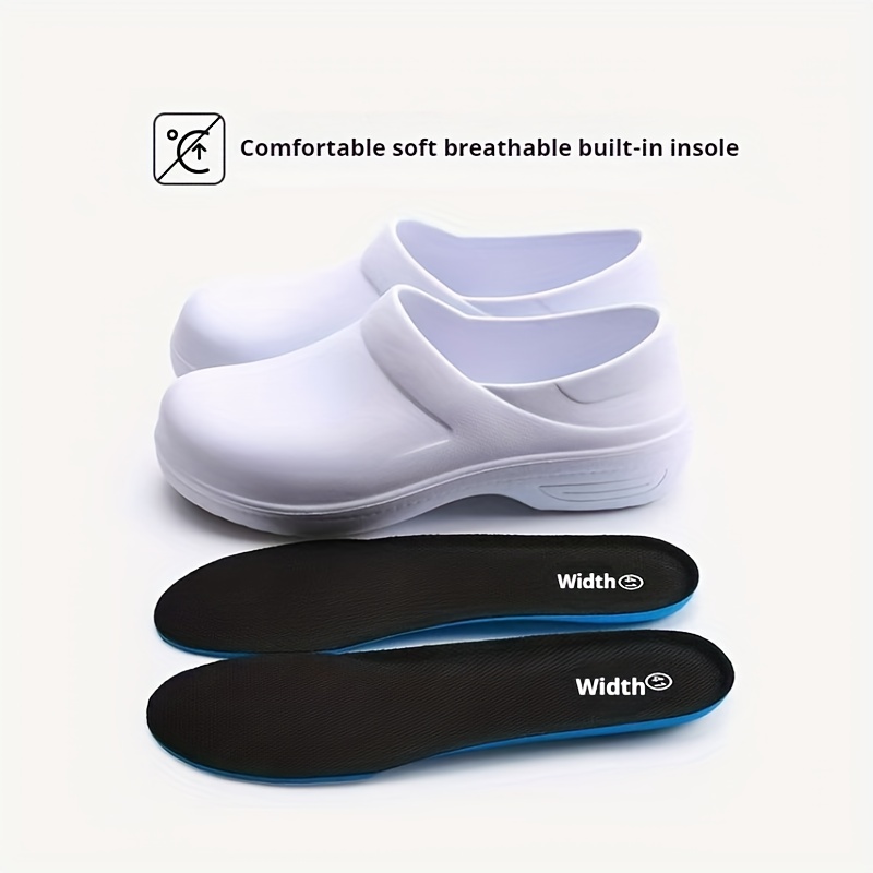 womens food service shoes healthcare shoes cleaning shoes rain shoes   nurse   shoes eva high quality wear resistant healthcare shoes for long standing lightweight comfortable 1pc design business shoes large size 35 Product details 3