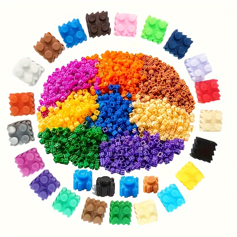 1050pcs Building Blocks DIY Creative Play Imagination Puzzle ABS