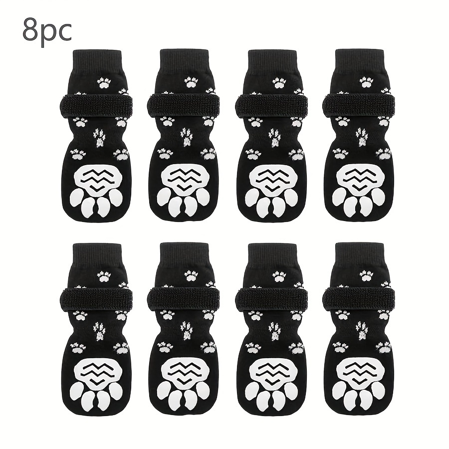 

8pcs Dog Non-slip Socksshoes Breathable Outdooraccessories