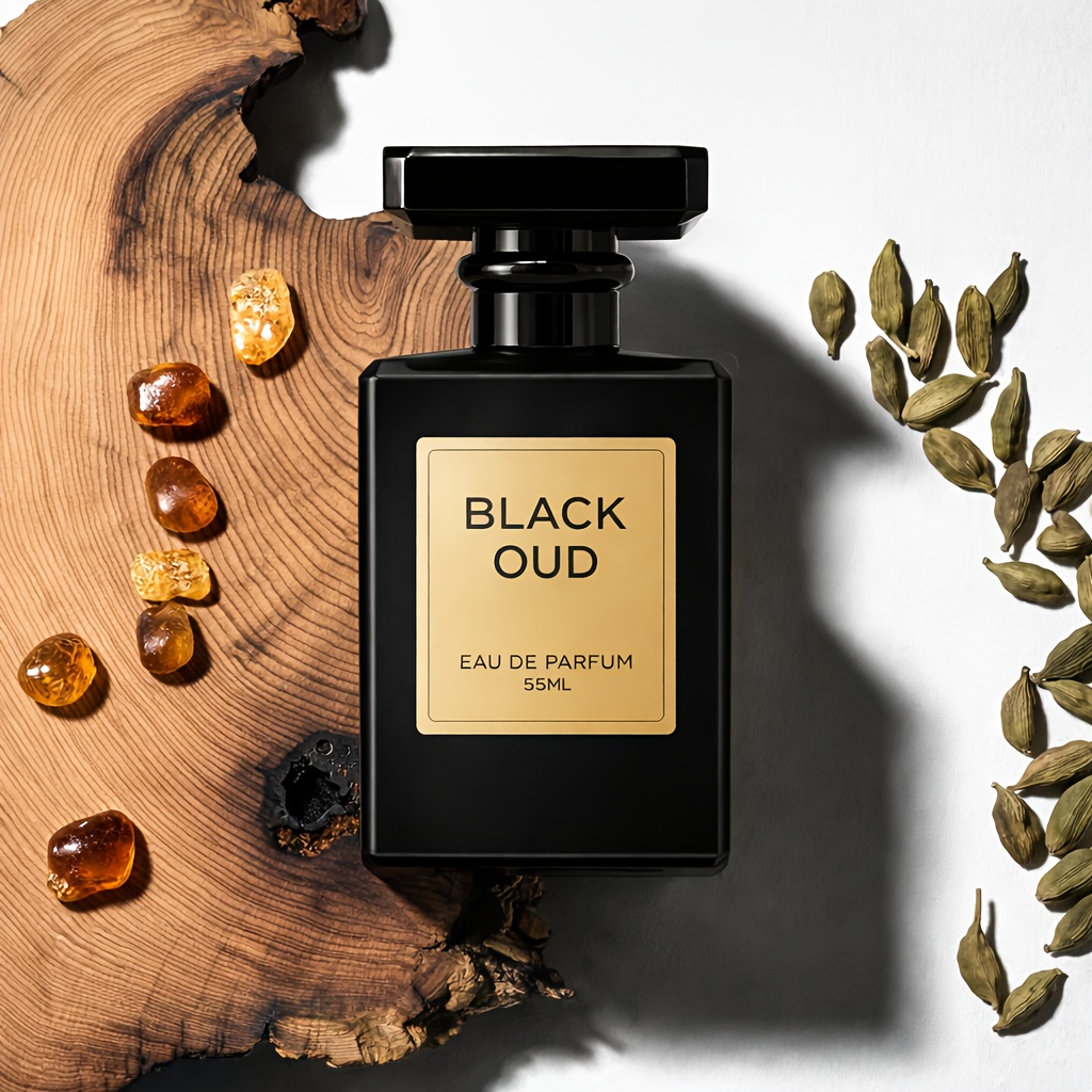Image of 1-bottle Agarwood Oud Amber Fragrance , Mature, , And Premium, For Daily And Business Social Occasions, Long-lasting, Ideal Birthday And Holiday Gift
