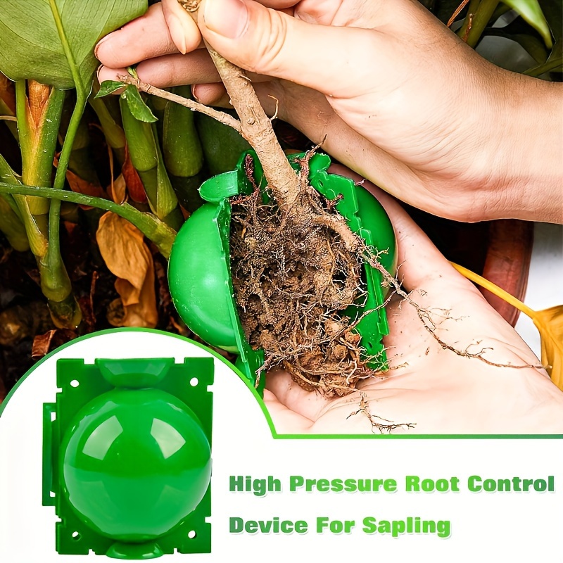 

10pcs, Green Plant Rooting Equipment, Garden Gardening, High-pressure Propagation Box For Plants, Plastic Rooting Equipment, Cutting Rooting And Grafting Equipment