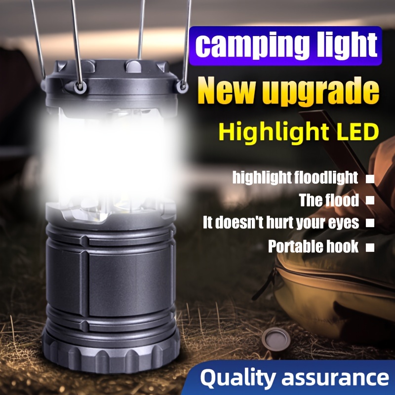 1/ 2 Pack Ultra-Bright LED Camping Lantern with Foldable Design -... product image 7