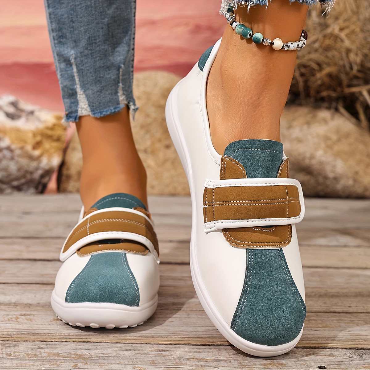 TEMU Sneakers, Women's Walking Shoes, Camping Shoes