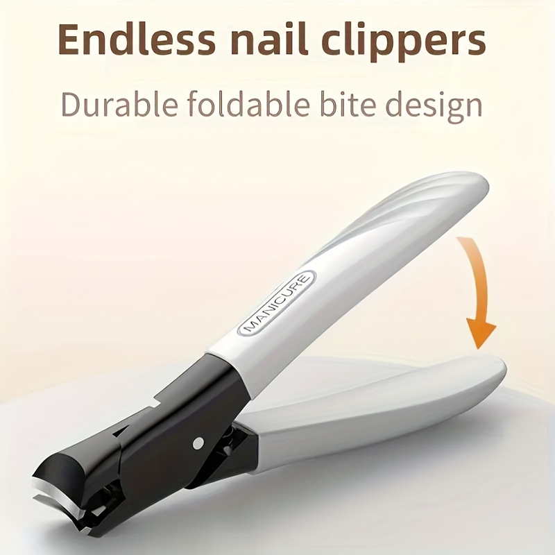 Thick Toe Nail Clipper with Ergonomic Easy-Grip Design