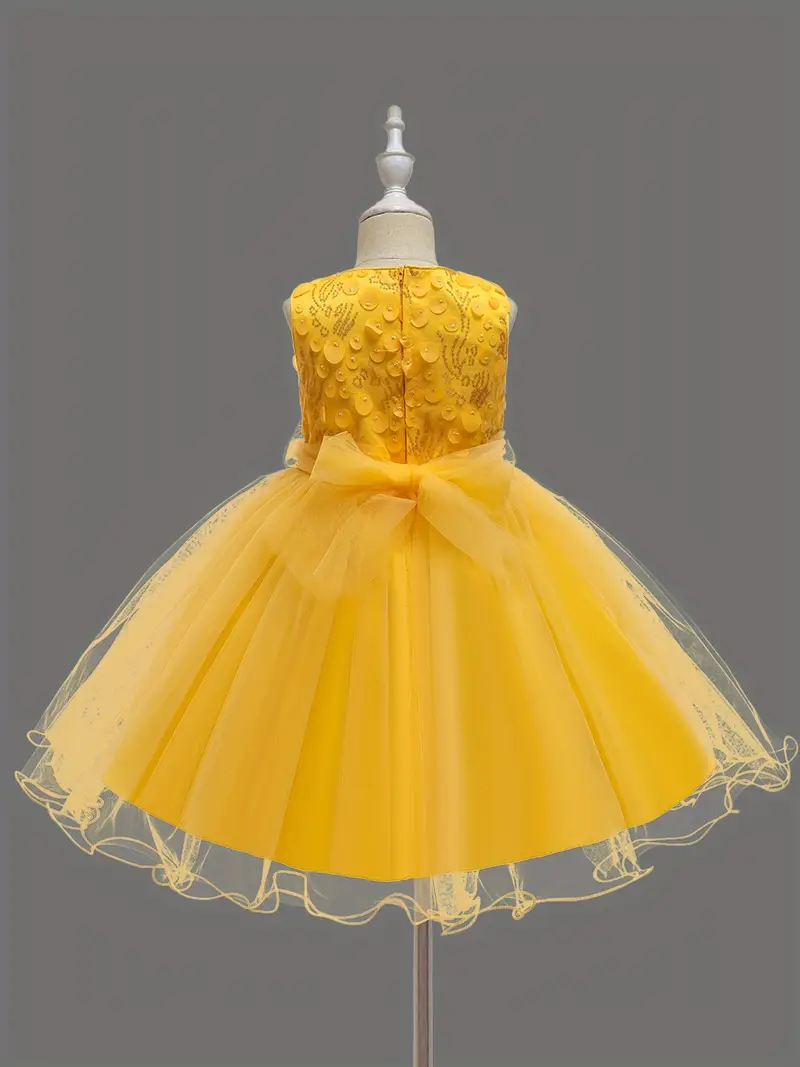 yellow princess dress wedding flower girls sleeveless tulle - Temu United Arab Emirates yellow princess dress wedding flower girls sleeveless tulle - Temu United Arab Emirates
