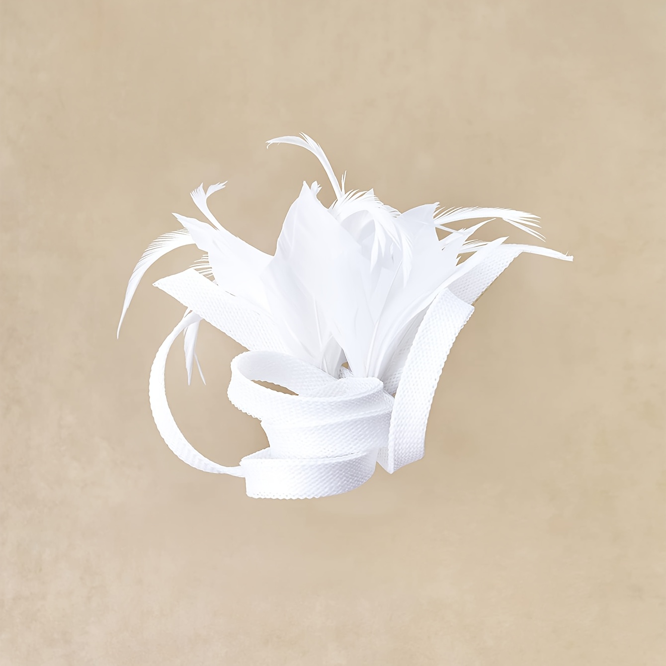 NWOT Women’s 1930’s White Bird Nest Feather Hat The Bird Hat: “Murderous Millinery” – Maryland Center for  main image 2