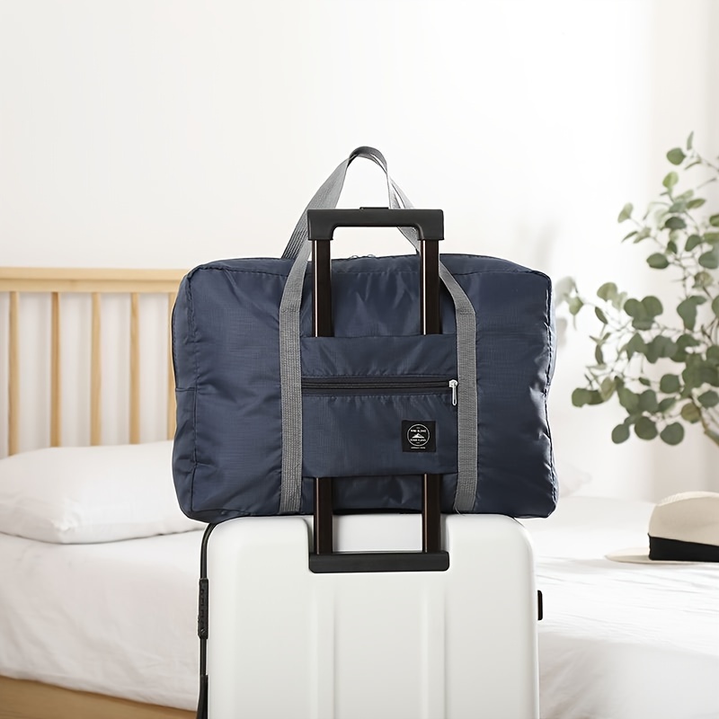 

Travel Bag, Foldable Duffel Bag, Portable Storage Bag, Portable Moving, School Accommodation Supplies Storage Bag, Suitcase Box Matching Bag