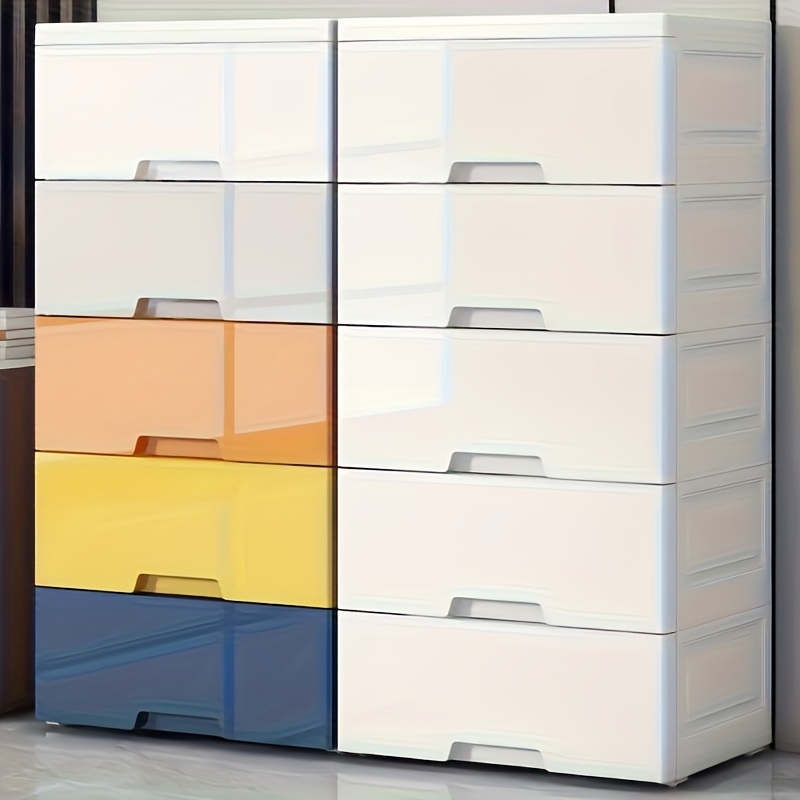 stackable drawer plastic storage organizer durable polypropylene sliding drawers minimalist   suitable for bedroom bathroom office ideal for clothes toys snacks books wardrobe and bathroom organization modern aesthetic elegant structure under bed storage