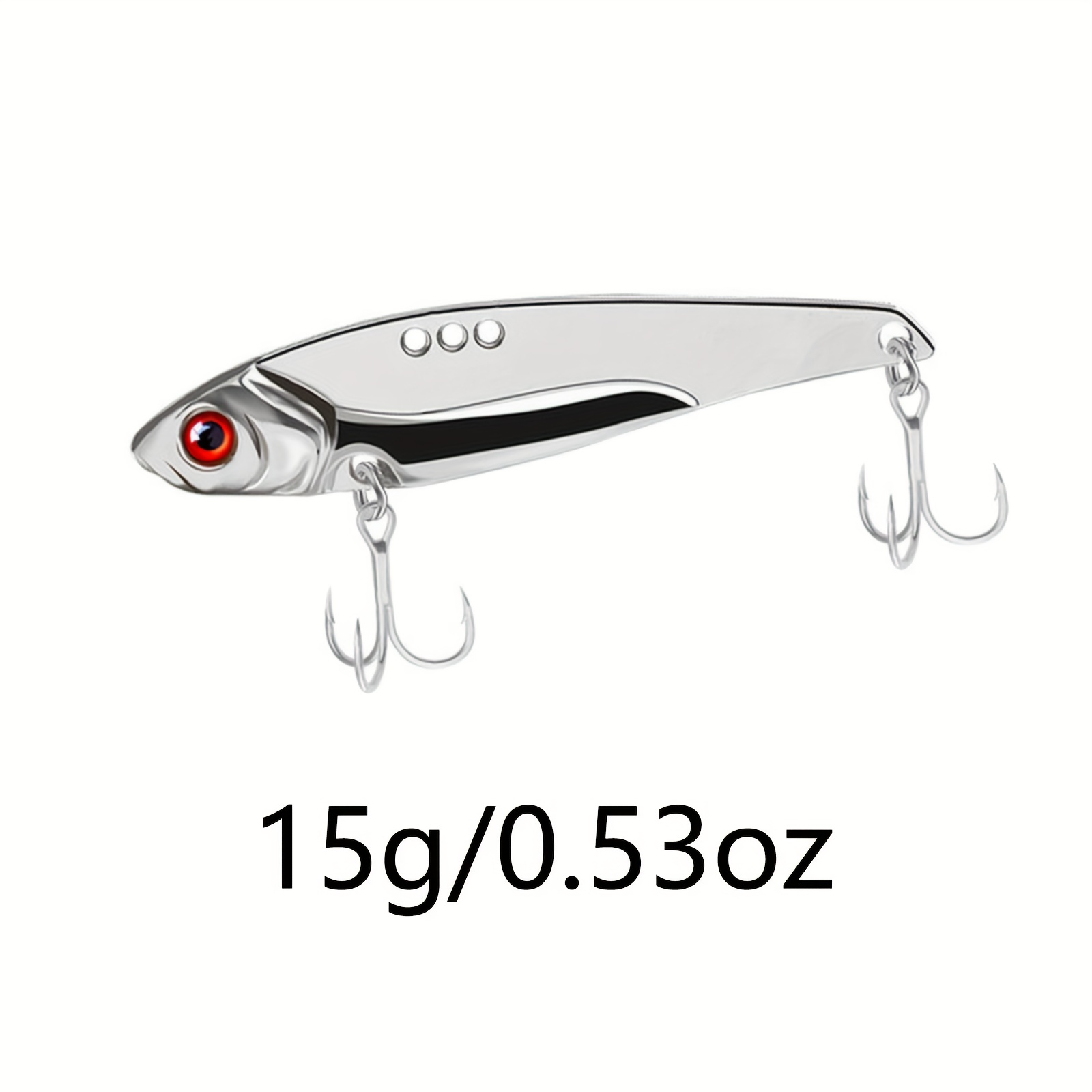 Metal Hard Vib Fishing Lure Sinking Jigging Spoons Blade - Temu