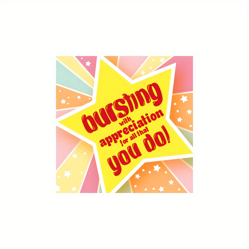 starburst appreciation labels perfect teachers employees - Temu for Starburst Teacher Appreciation Free Printable