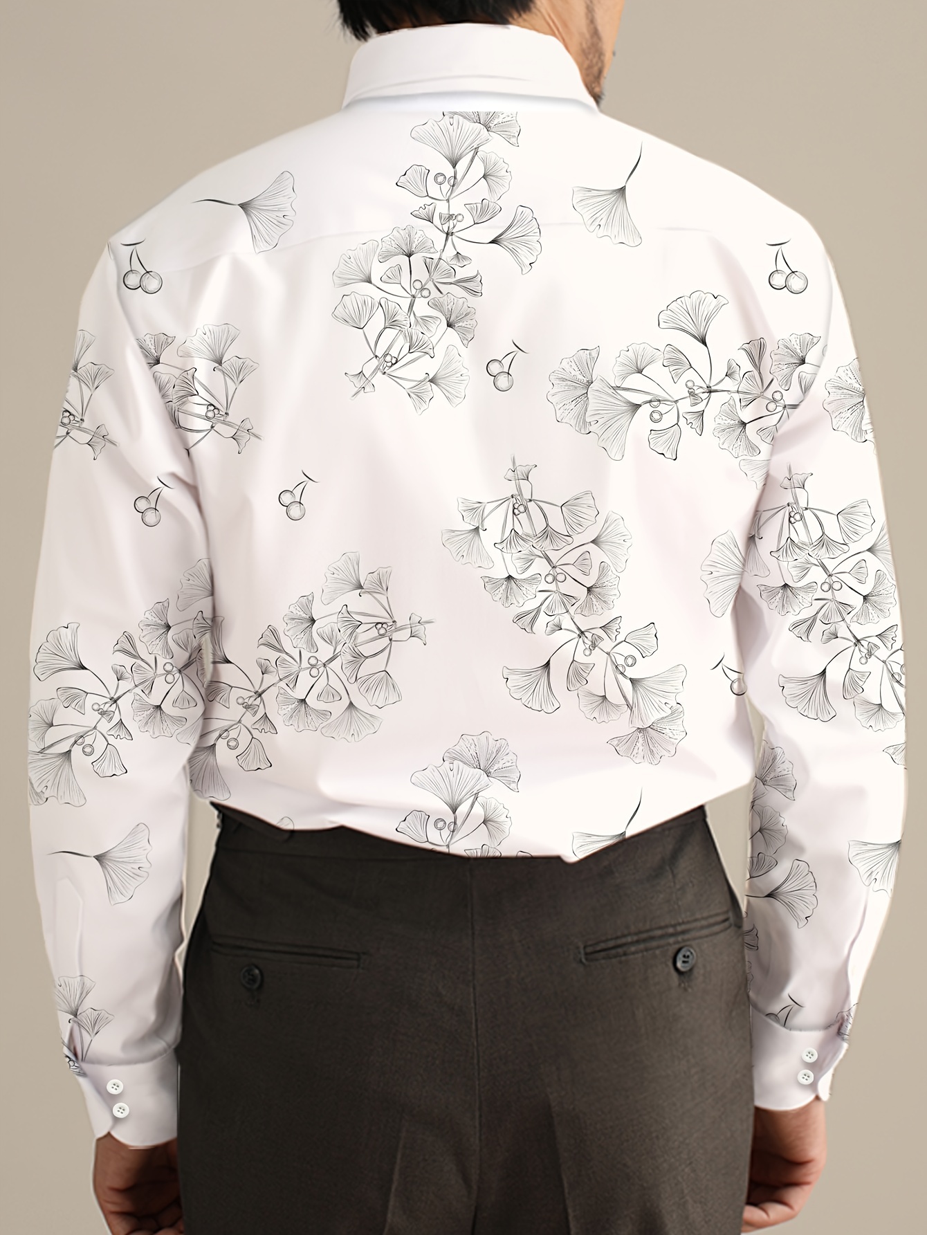 Plus Size Big Mens White Dress Shirts *'s Big Tall Long Sleeve