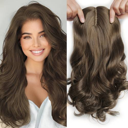 length top wig stylish and hairpiece womens wavy parting wig suitable for everyday wear