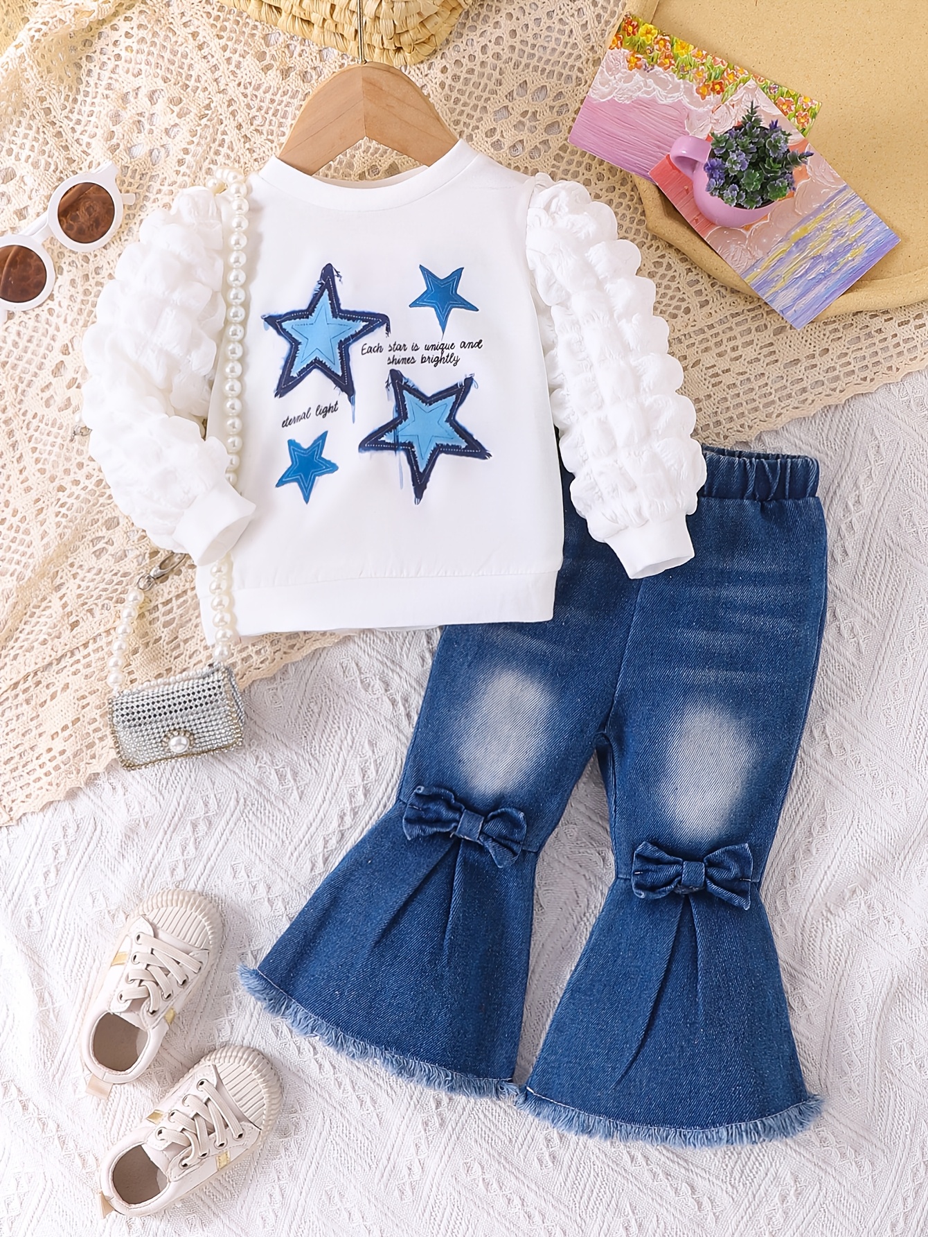 fancy jeans top girl