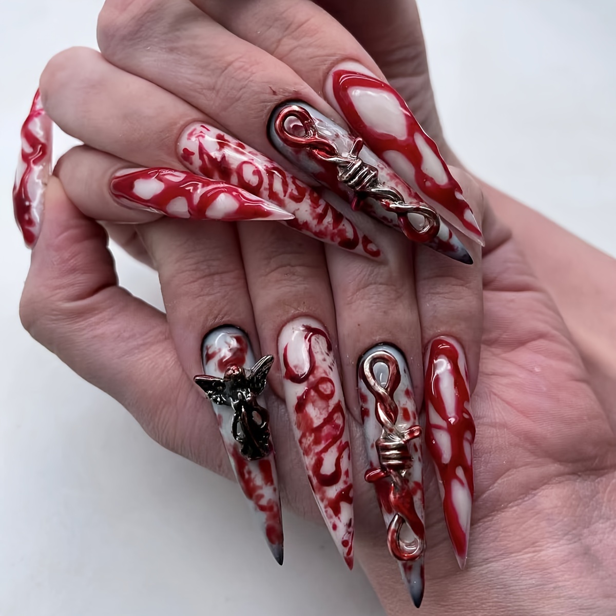 Angel Press on 2024 Nails