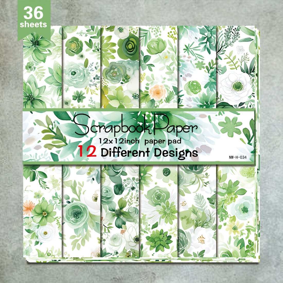 

36-sheet , 12"x12", & , Diy Kit For Wrapping, Aesthetic & Decorative Projects