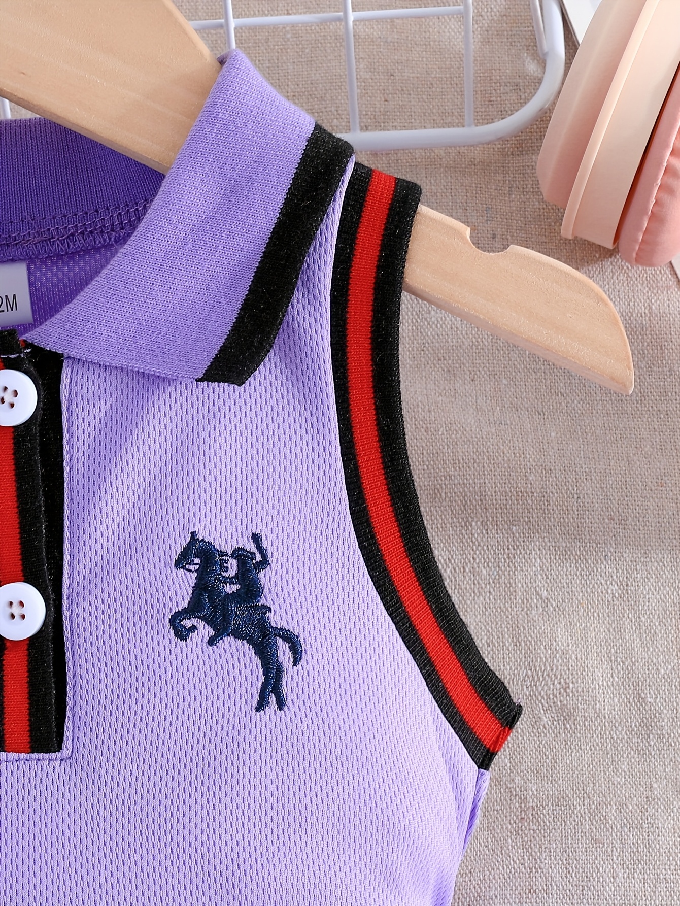 Toddler Sleeveless A-Line Dress - Vibrant Green with Black & White Striped Design, Button-Up Collar, Perfect for Summer Outdoor Activities, Youngsters' Fashion, Casual Wear|Sporty Style|Strapless Design, Youngsters Dress