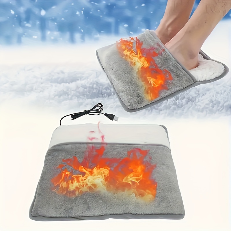 

1pc Foot Pad, Usb , 5w, Heating, Bottom, Heating Foot For And Use