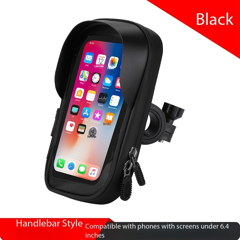 TEMU Support de téléphone à écran tactile, support de navigation pour moto et vélo, universel pour trottinettes électriques, vélos de montagne et de