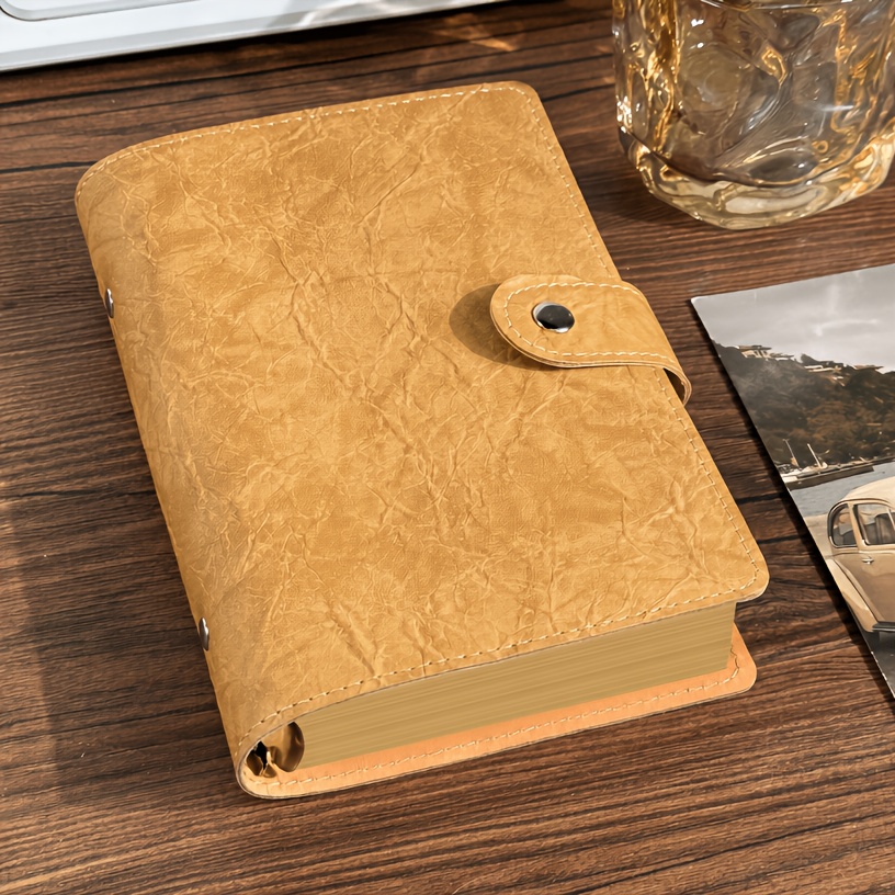 TEMU A6 Paper Notebook, High-value Detachable Loose-leaf Notebook, Soft Cover Portable Journal Notebook