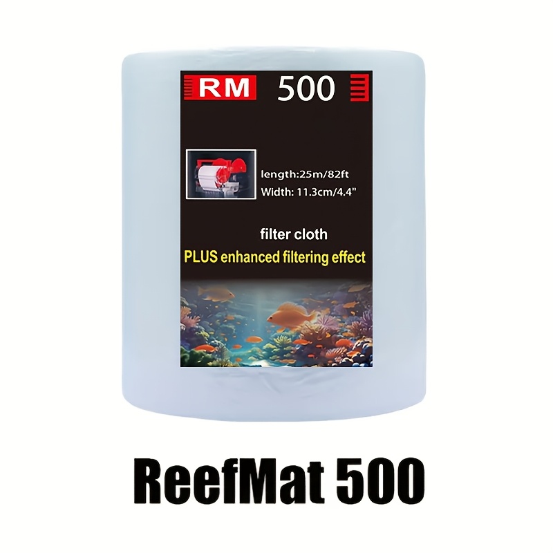 TEMU Mat 250/500/1200 Replacement Roller Filter - 30% Extra Length, Automatic Roller Filter