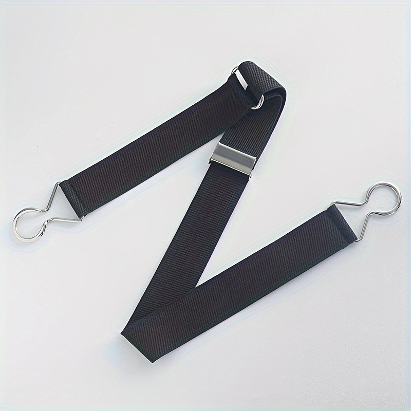 Image of 1pc - Adjustable For Belt Jeans Waist Right Elastic, For Man With Invisible Elastic, Men And Women No Punch Lazy Belt