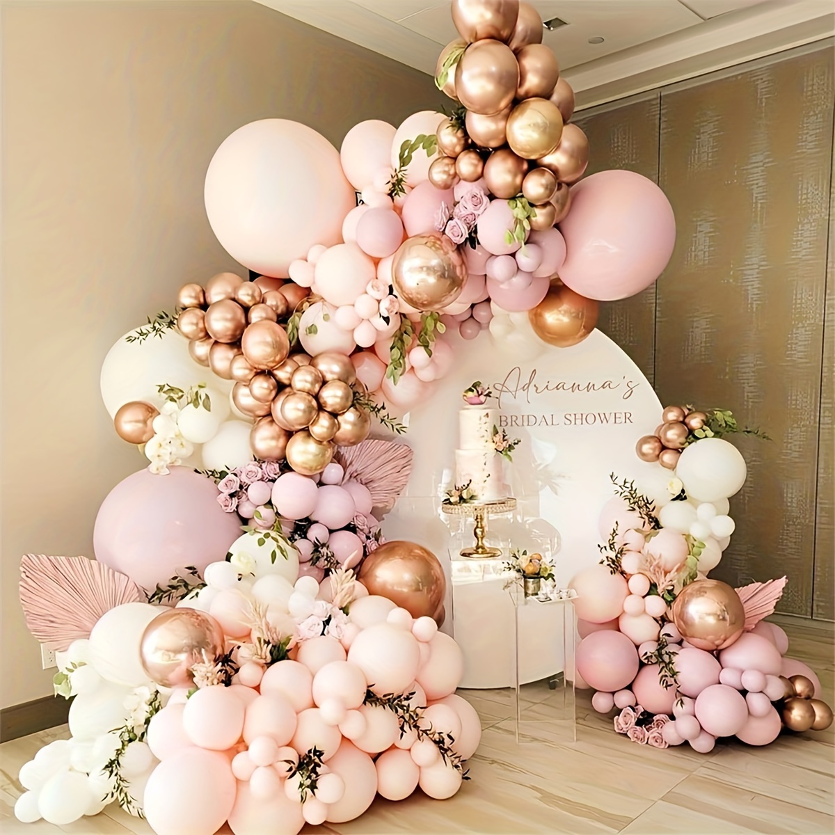 

143pcs Elegant Balloon Set In Purple, Golden - Weddings, Birthdays, Graduations, Anniversaries & More - Party Decorations