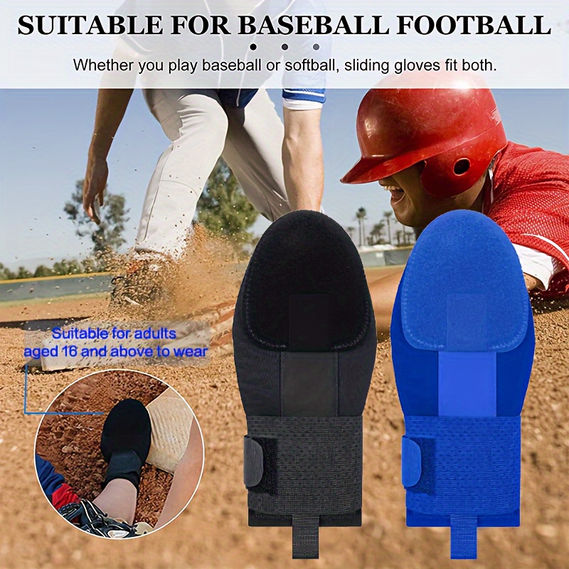 

Baseball And Softball Sliding Glove With Elastic Band And Reinforced Aluminum Plate, Wrist Hand Protection Glove For Baseball And Softball Sports