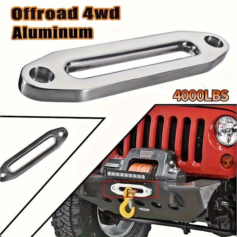 Aluminum Car Hawthorn Pull Cable 4000lbs Synthetic Winch - Temu Canada