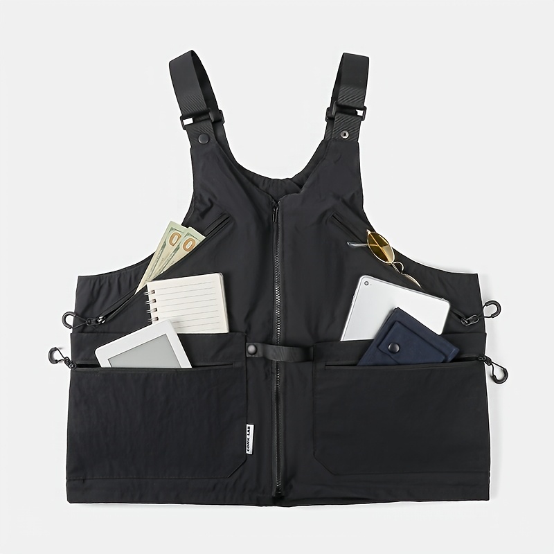 multi functional vest bag a workwear style featuring an - Temu