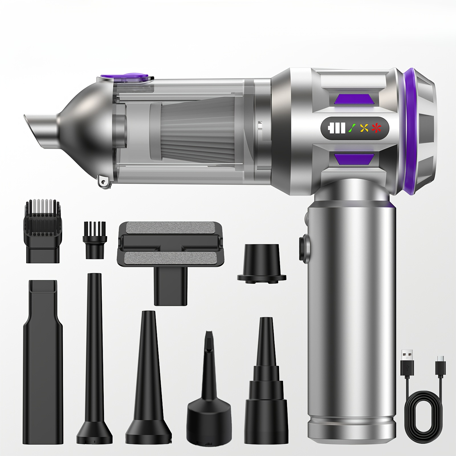 car vacuum portable 23000pa high power handheld vacuum