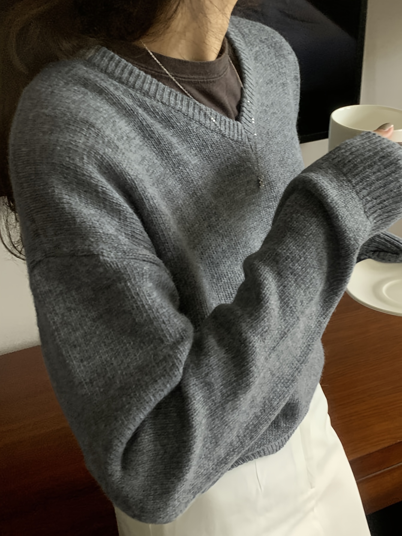 Women's Oversized Pullover Sweatshirt - Wild Fable