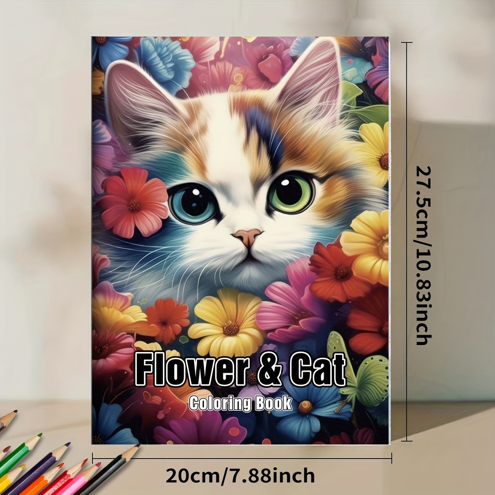 Coloring Book, Relaxing And Fun Coloring Activity Book, Suitable 14 And Above, Ideal Birthday And Party Gift