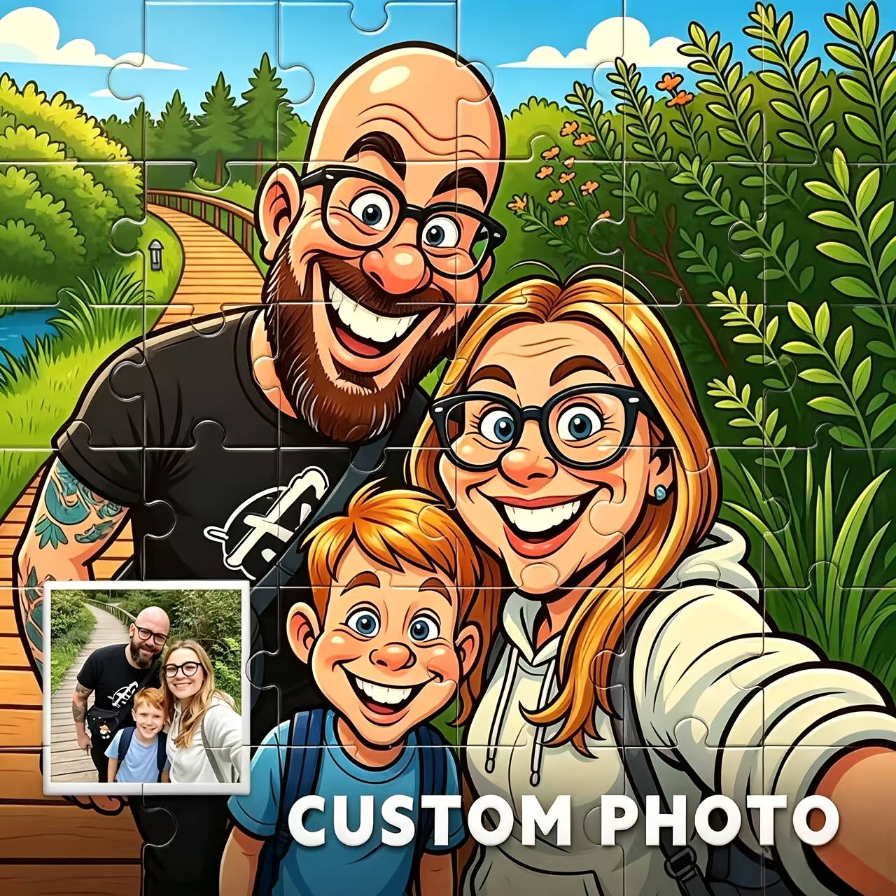 Customized Jigsaw Puzzles from Your Photos
