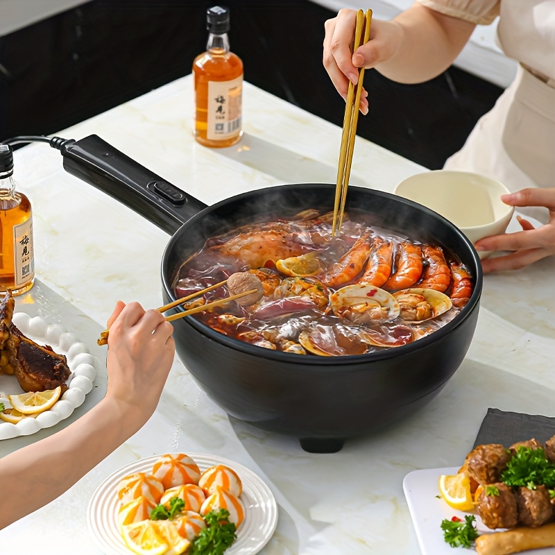     Pot, Instant   & Electric Cooker -   Frying/Boiling Steamer for Home Use, Frying Cookware, Multifunctional Pot,  ,   Coating, Easytoclean Surface, Boiling Pot, College Students, Small Households