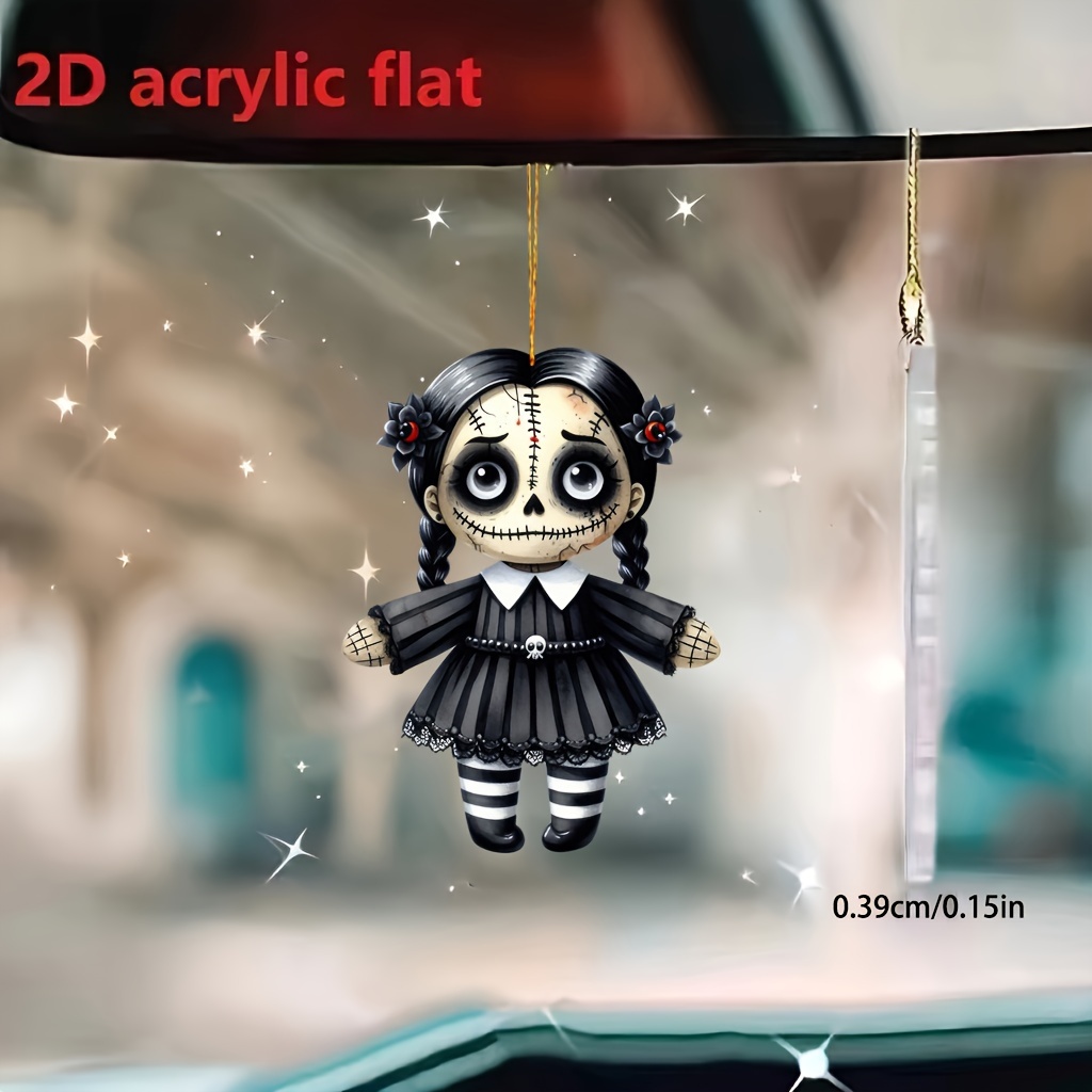 

Halloween Pendant - 2d Car, & Bag Keychain Decor,