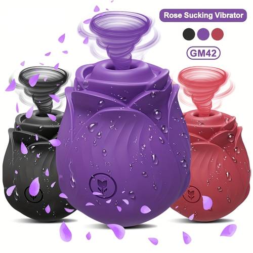 item picture rose sucking vibrating toy adult products for women stimulation massager couple pleasure women